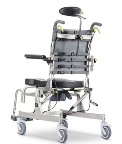 RAZ Design RAZ-AT Tilt Rehab Shower Commode Chair — New