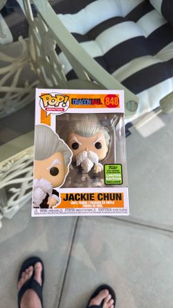Funko pop dragonball Z Jackie Chun conventions Exclusive
