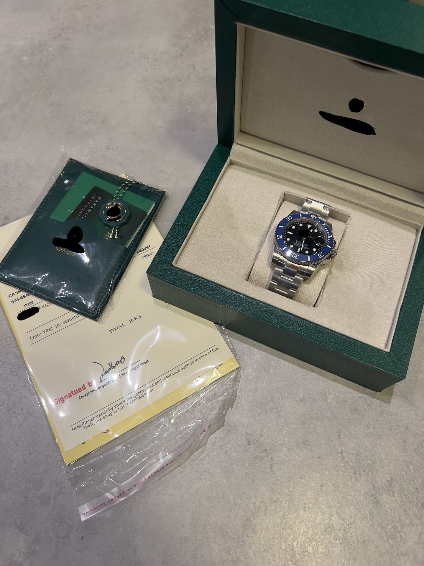 Men’s Luxury Diver “Cookie Monster”