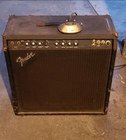 1980 Fender 75 All Tube Guitar Combo Amp Rare 1x15 EVM Speaker