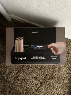 Tinyvinyl 4 Inch Vinyl Record Player