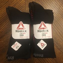NWT Reebok crew socks 10 Pairs