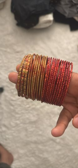 Indian Bangle Sets - $10 Each or All 6 for $40 - Festival Colors