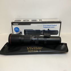 Vivitar 500mm High Definition Telephoto Lens