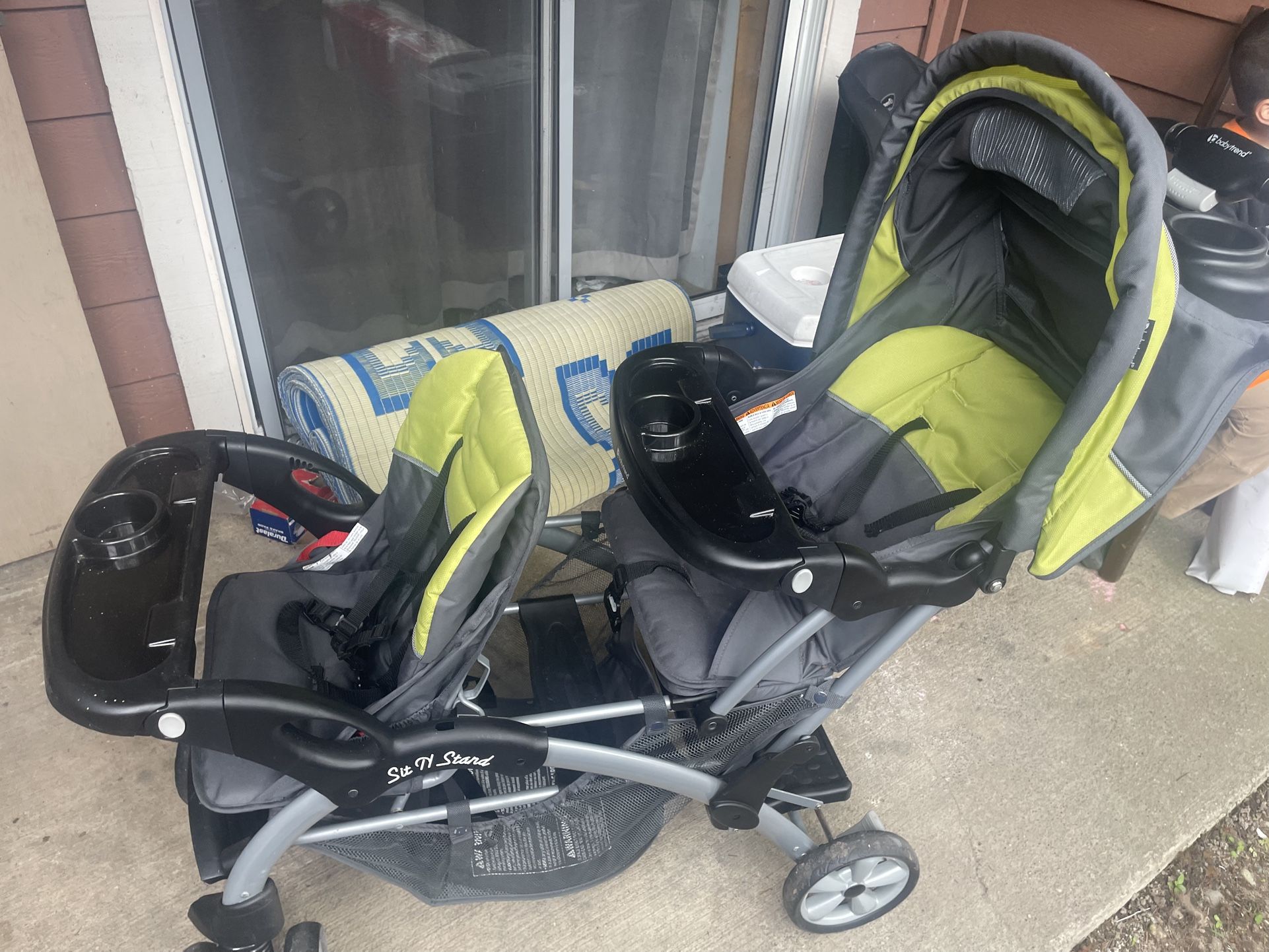 Double Stroller For Infants And Toddlers