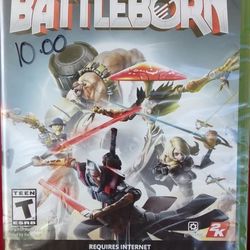 Sealed Xbox One Game. Battleborn. 