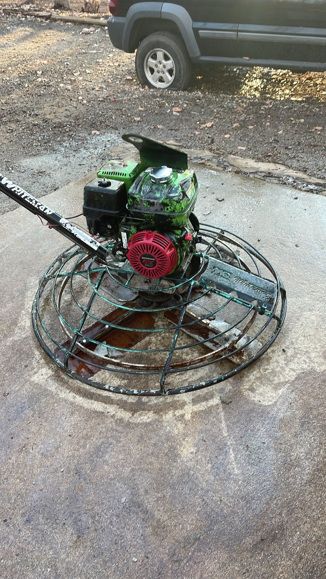 Whiteman Hda48 Walk Behind Concrete Trowel 