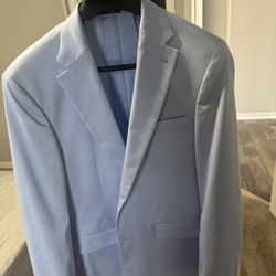 Light Blue Murano Pants And Jacket