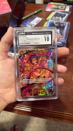 Gold D. Roger gem mint 10 secret rare