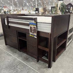Loft Twin Bed With Storage 