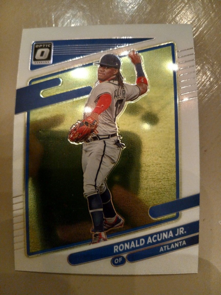 Ronald Acuna Jr. 2021 Panini Optic Card