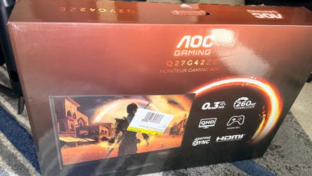 AOC gaming monitor
