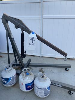Engine Hoist W Longer Boom