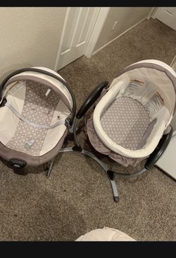 Bassinet/bouncer Glider