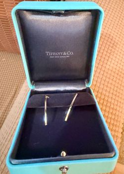 Tiffany T Bar Earrings