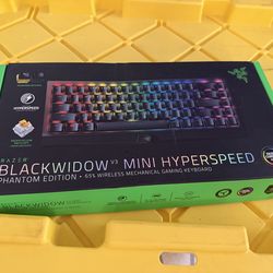 Razer Blackwidow V3 Mini Hyperspeed (Phantom Edition)