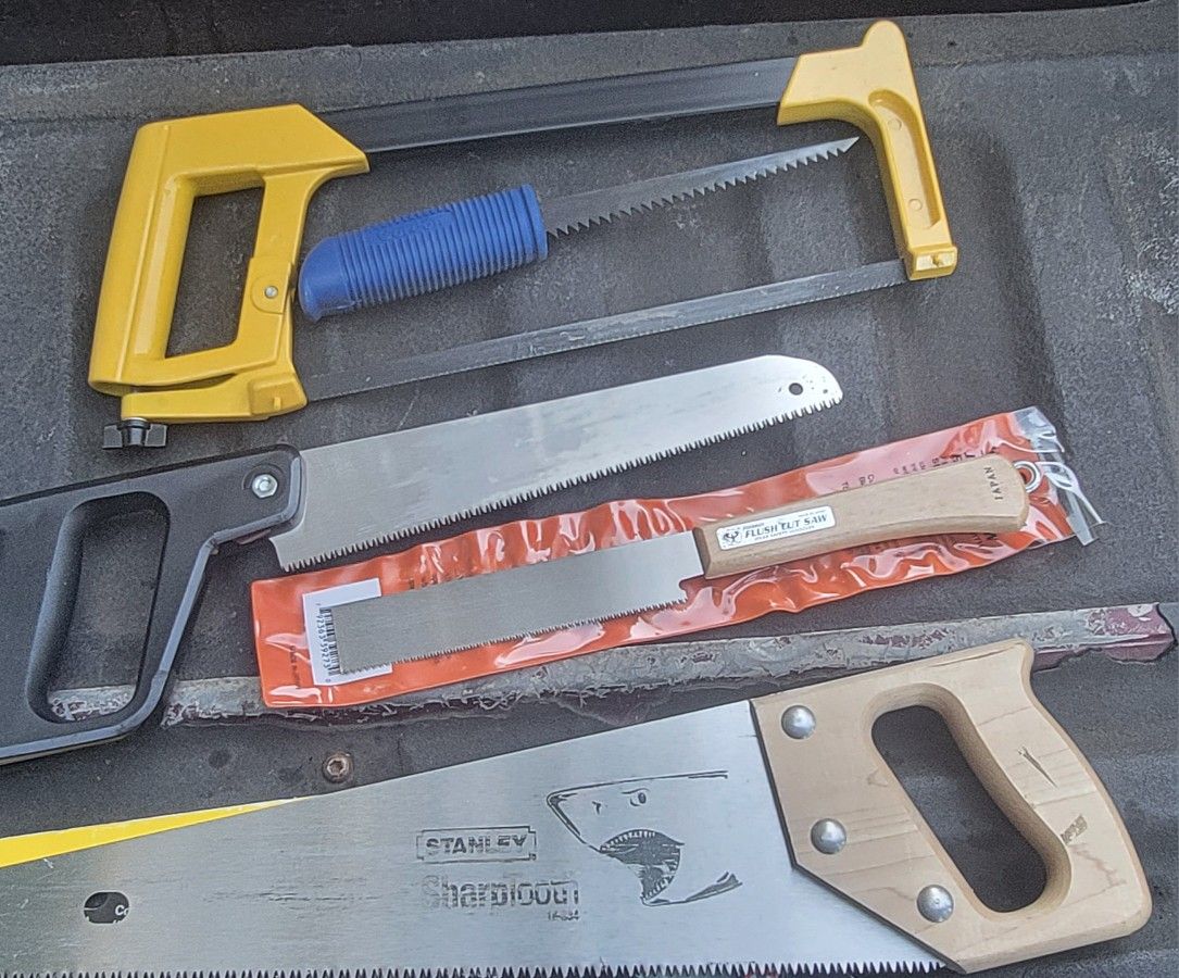 Assortment Of Hand Saws