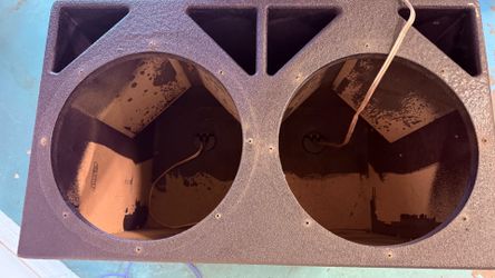 Q BOMB DUAL 12 inch subwoofer box