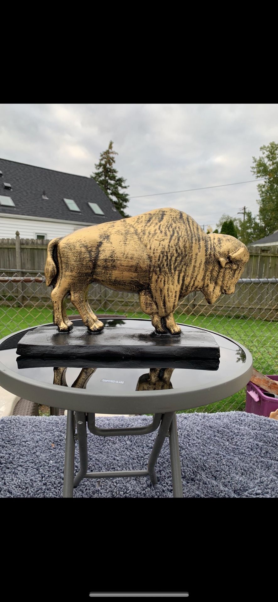 The Golden Buffalo Statue