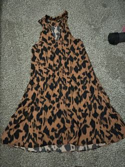 Cheetah Print Dres