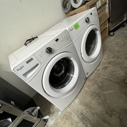 WHIRLPOOL WASHER AND GAS DRYER