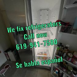 We Repair Refrigerators . Se Reparan Refrigeradores