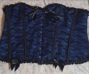 Blue Corset