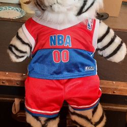 NBA Build A BEAR.  White Tiger