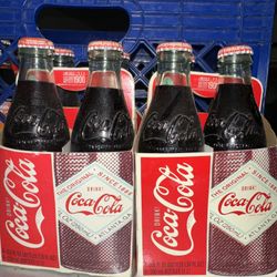 Coca-Cola 1900 Commemorative Glass Bottle 4-Pack (Sealed)