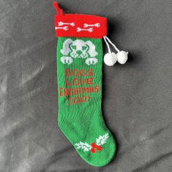 Dog Christmas Stocking 