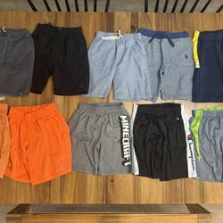 Lot Of 18 Boys Shorts - Size Small/Medium