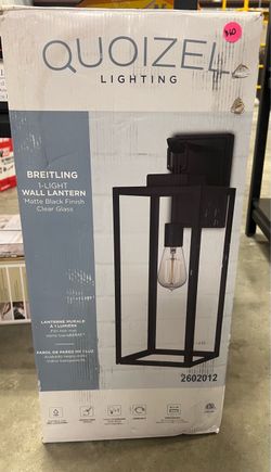 Quoizel Breitling 1-Light Wall Lantern