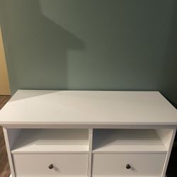 Cute White Entertainment Center / Storage 