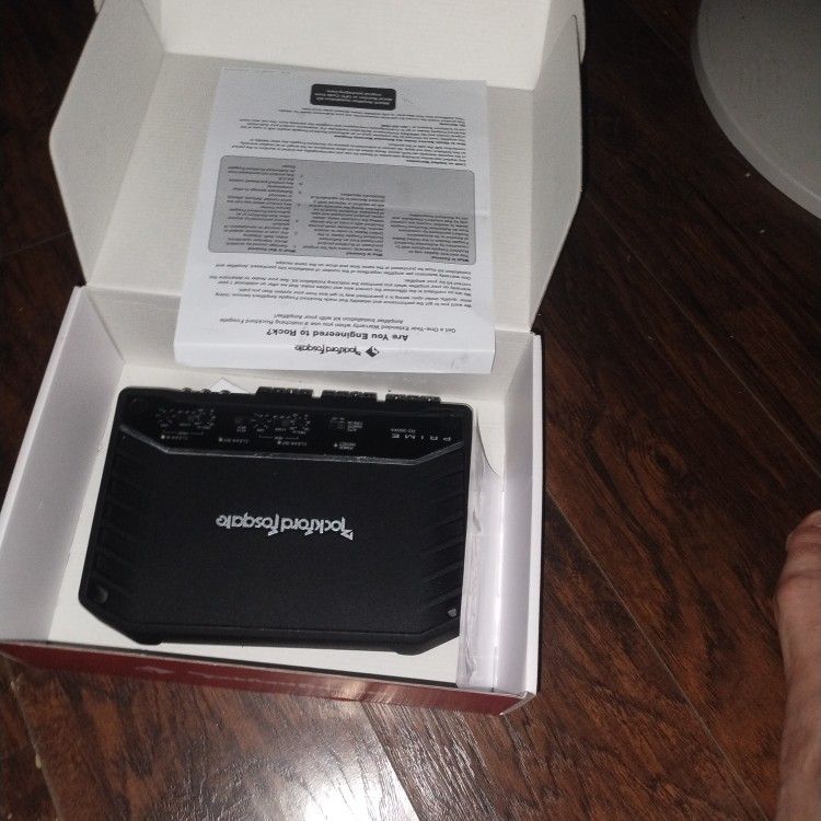 Rockford Fosgate Prime 300x4 4-channel Amplifier Works Perfectly No Problems At All Brand New In The Box With All Paperwork Certificate