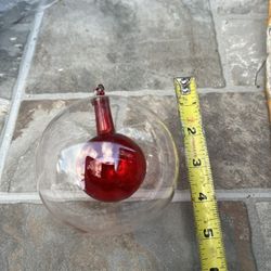 Glass Ornaments For Christmas Or Wedding Decor