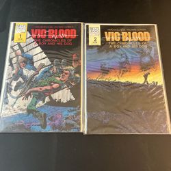 Vic and Blood 1-2 (Mad Dog Graphics 1987) Harlan Ellison Corben Boy and His Dog