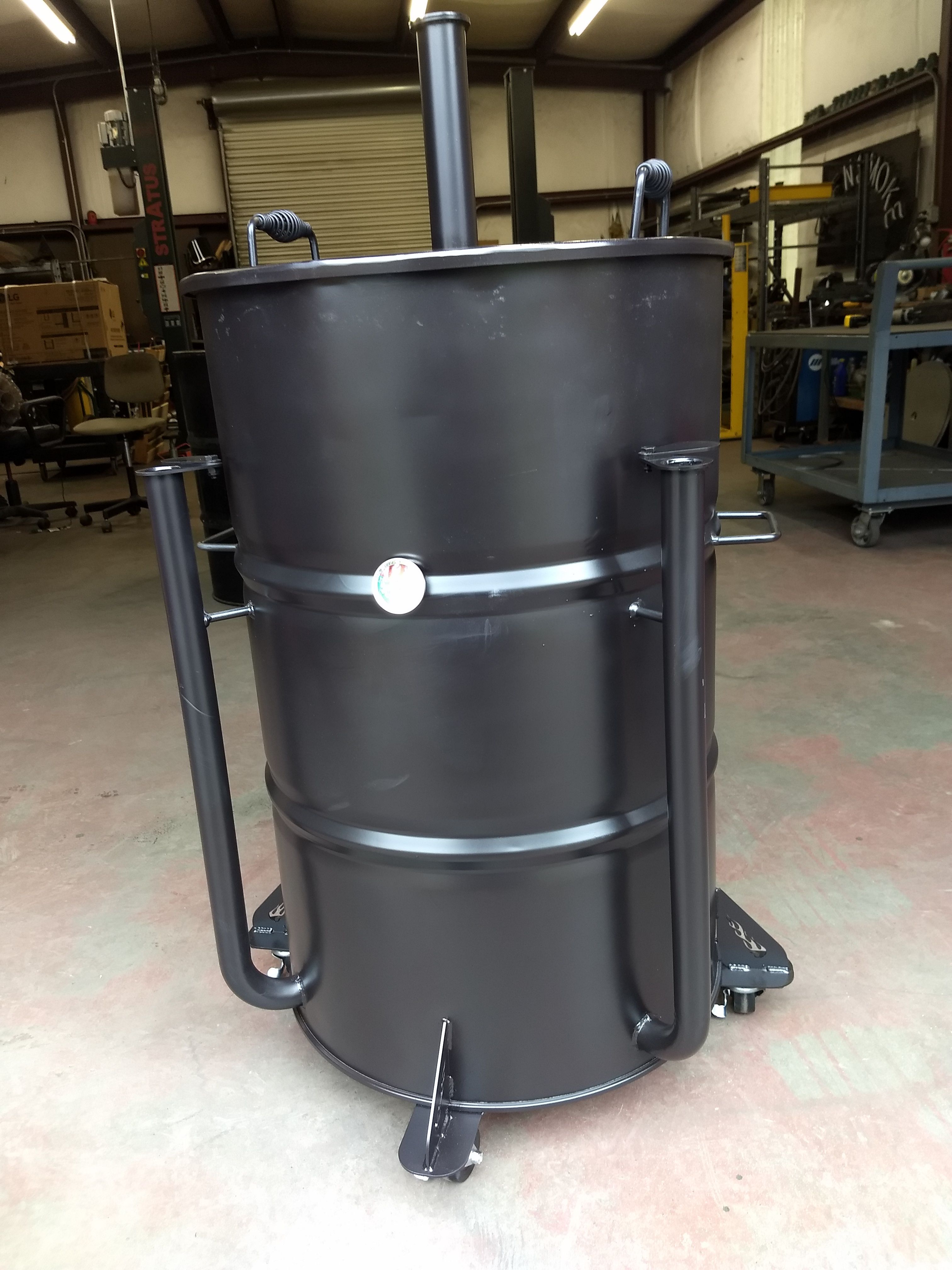 Ugly Drum Smoker barrel. 55 gal. Grill or BBQ pit.