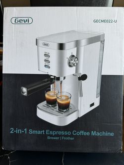 2 In 1 Smart Espresso Coffee Machine