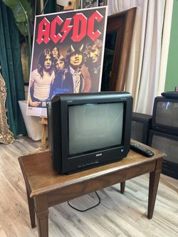 RCA Tru Flat Crt Tv Vintage Gaming Tv 14”
