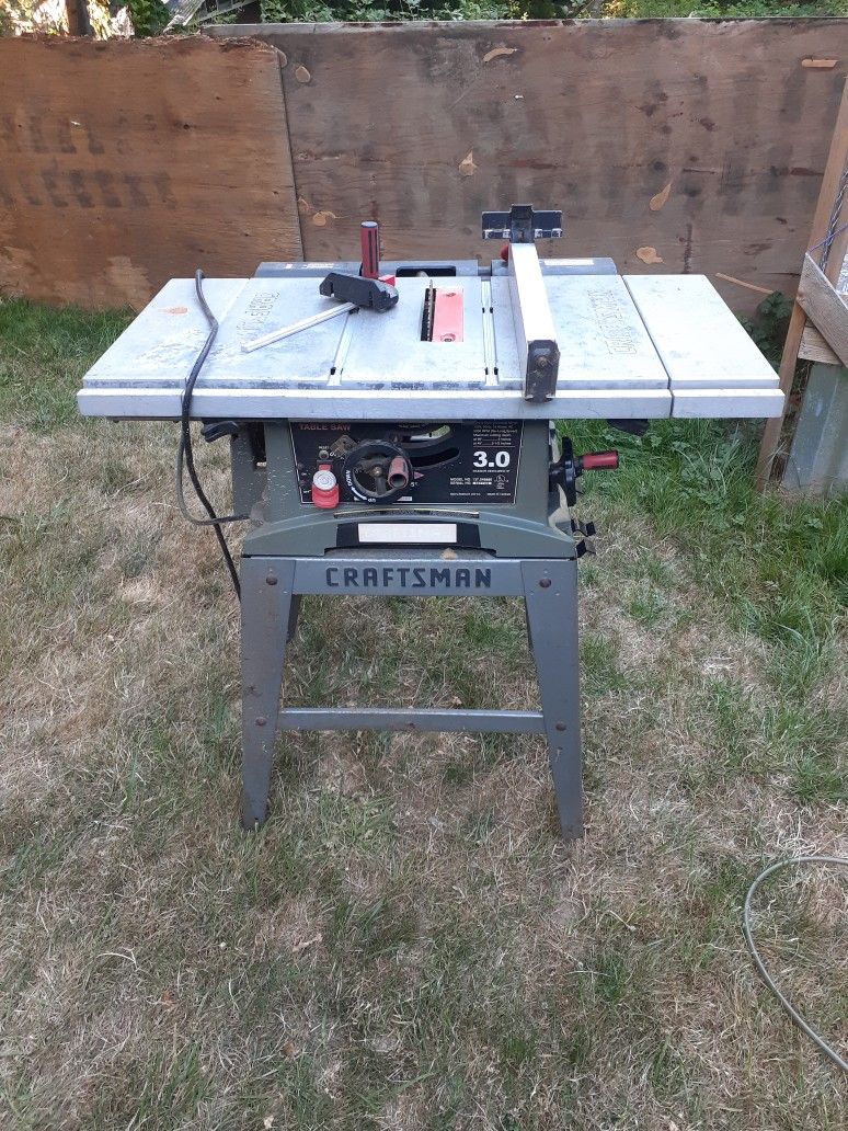 Craftsman Table Saw