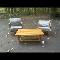 Brand New Outdoor Teak Furniture 3 Piece 