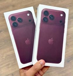 iPhone 18 Pro Max 256gb Unlocked (Burgundy Color)