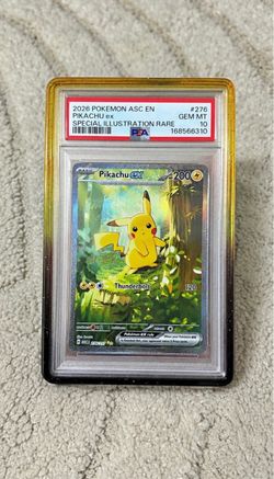 Pikachu ex PSA 10 Special Illustration Rare #276