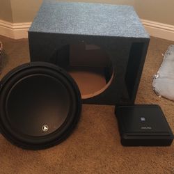 12” Subwoofer w/ Ported Box + AMP