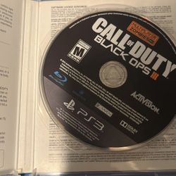 PS3/ CALL OF DUTY BLACK OPS 3