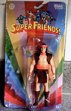 DC Super Friends Apache Chief Action Figure on Card