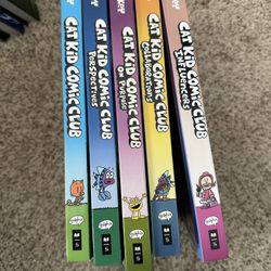 Five Cat Kid Books