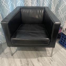 IKEA Black Arm Chair