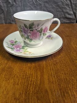 Vintage Tea Cup And Plate Fine Porcelain By Northridge China