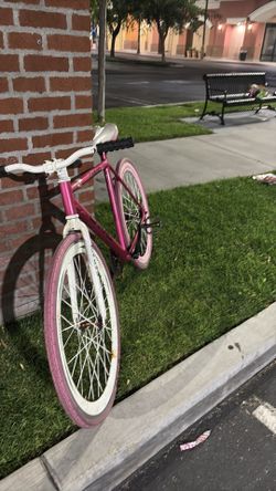 pink caraci fixie(please read description )